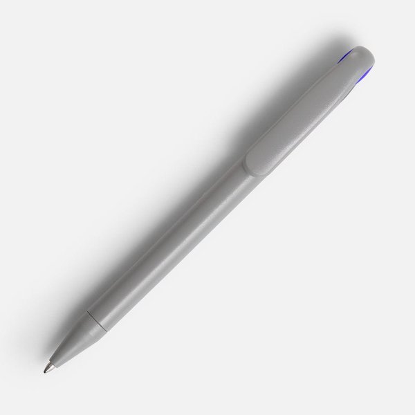 Ручка шариковая Prodir DS1 TMM Dot, серая с синим