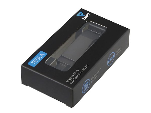 Флешка 64 ГБ USB Type-C и USB 3.0 «Тесла» - Флешка 64 ГБ USB Type-C и USB 3.0 «Тесла»