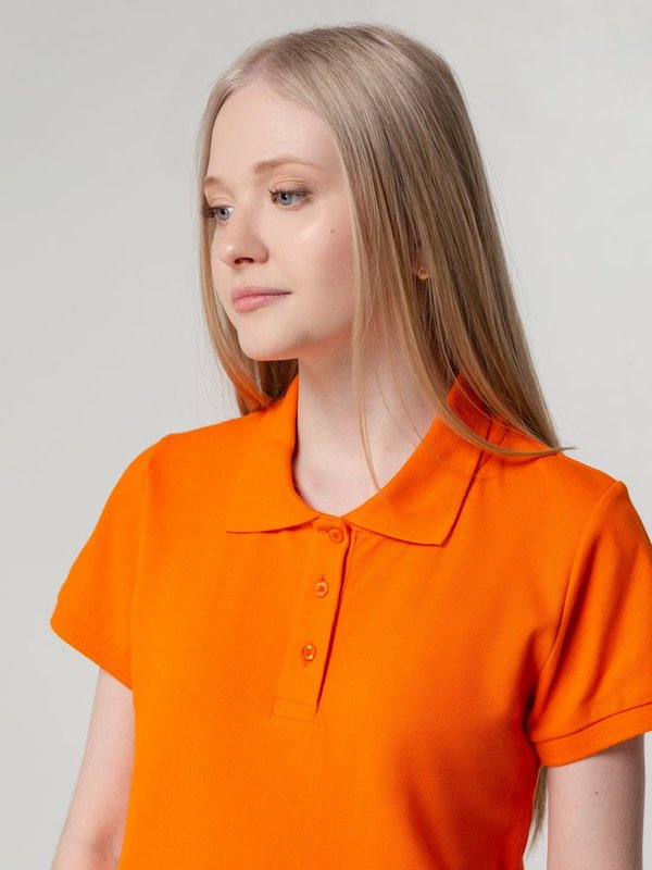 Рубашка поло женская Virma Lady, оранжевая