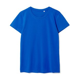 футболка женская t-bolka stretch lady, ярко-синяя (royal)