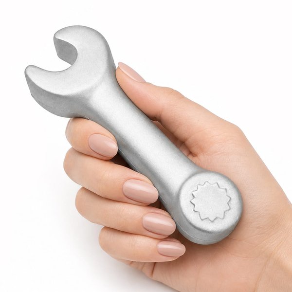 Антистресс Wrench, серебро - Антистресс Wrench, серебро