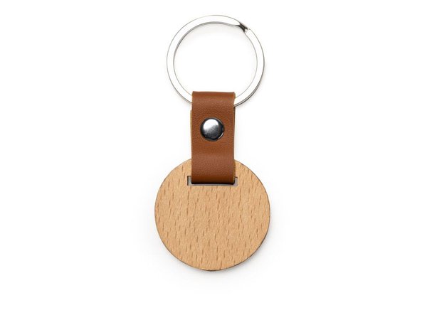 Брелок MARBEL из натурального дерева - Брелок MARBEL из натурального дерева
