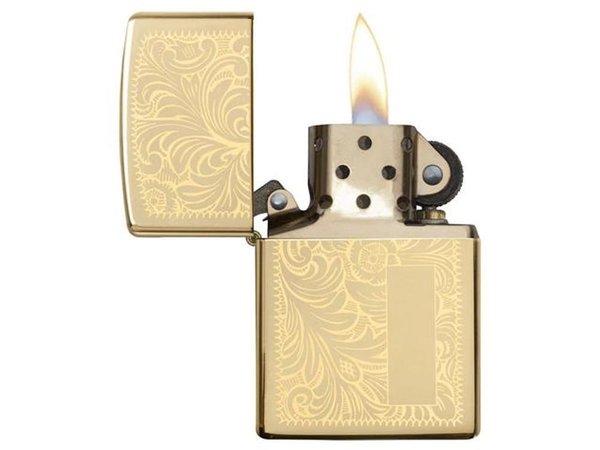 Зажигалка ZIPPO Venetian® с покрытием High Polish Brass - Зажигалка ZIPPO Venetian® с покрытием High Polish Brass