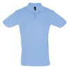 Поло "Perfect Men", голубой_2XL, 100% х/б, 180г/м2
