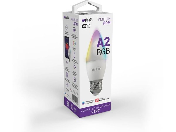 Умная LED лампочка «IoT LED A2 RGB» - Умная LED лампочка «IoT LED A2 RGB»