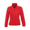 Толстовка женская "North Women", красный_2XL, 100% полиэстер, 300 г/м2