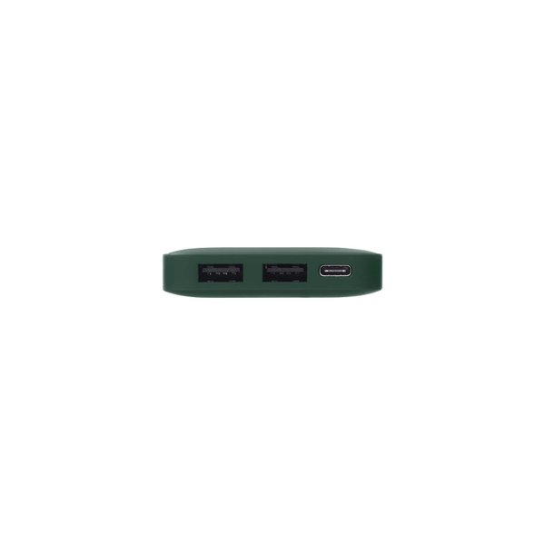 Внешний аккумулятор с подсветкой Анкор (Ancor) 5000 mAh, зеленый
