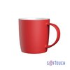 Кружка "Best", покрытие soft touch красный