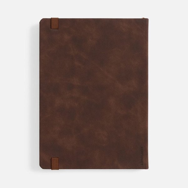 Ежедневник Urban Hard, недатированный, коричневый