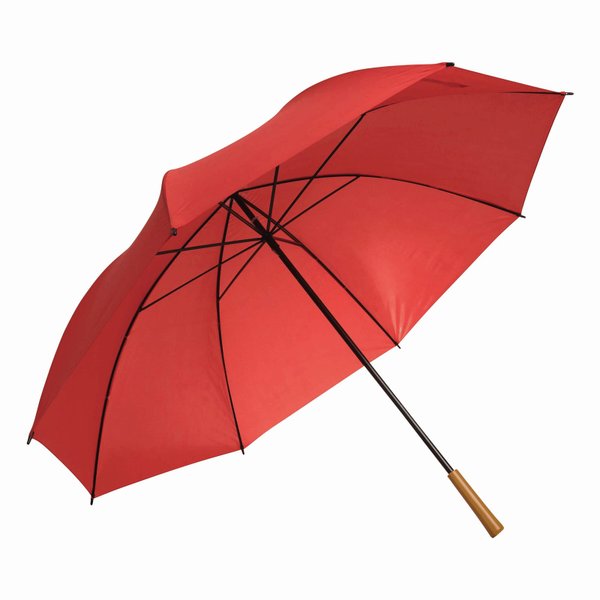 Зонт-трость RAINDROPS, красный - Зонт-трость RAINDROPS, красный