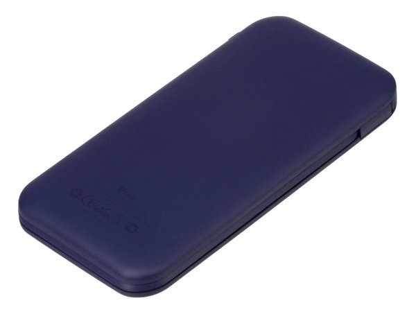 Внешний беспроводной аккумулятор с подсветкой лого «Astro», soft-touch, 10000 mAh - Внешний беспроводной аккумулятор с подсветкой лого «Astro», soft-touch, 10000 mAh