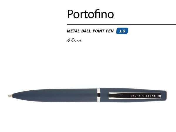 Ручка металлическая шариковая «Portofino» - Ручка металлическая шариковая «Portofino»