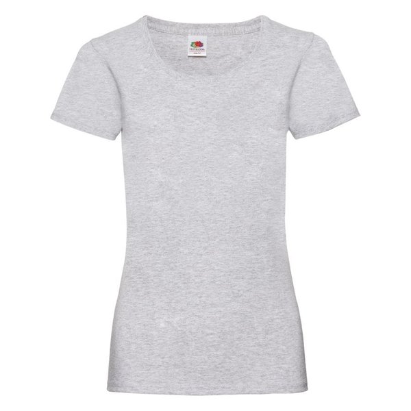 Футболка женская LADY FIT VALUEWEIGHT T 165 - Футболка "Lady-Fit Valueweight T", серо-лиловый_S, 97% хлопок, 3% п/э; 165 г/м2