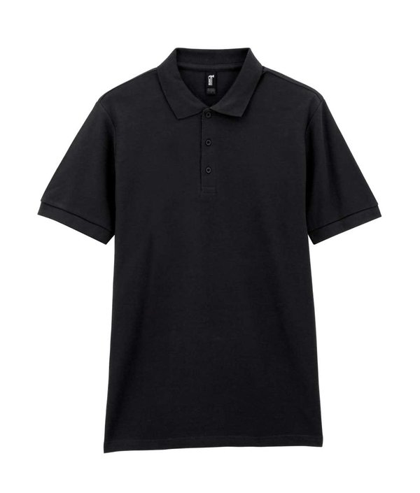 Футболка поло PREMIUM COTTON ADULT DOUBLE PIQUE - Футболка поло PREMIUM COTTON ADULT DOUBLE PIQUE, ЧЕРНЫЙ S
