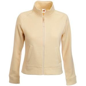 Толстовка женская LADY-FIT SWEAT JACKET 280 - Толстовка "Lady-Fit Sweat Jacket", цвет слоновой кости_L, 75% х/б, 25% п/э, 280 г/м2