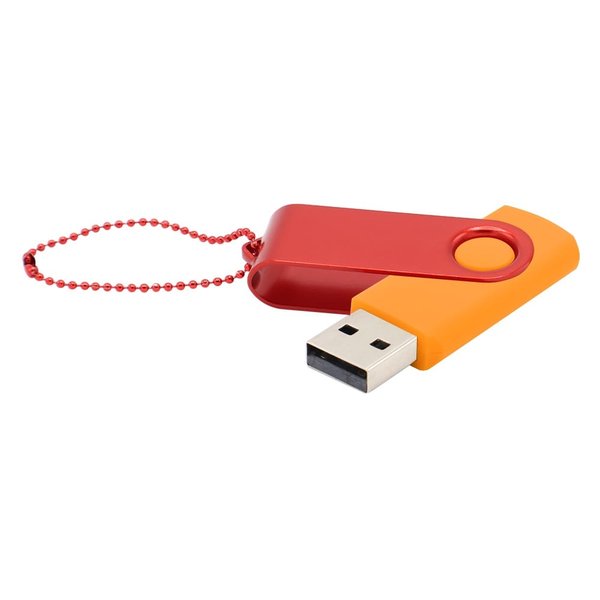 Флешка Designer To Go 2.0 USB 16Gb - Флешка Designer To Go 2.0 USB 16Gb, оранжевый/красный
