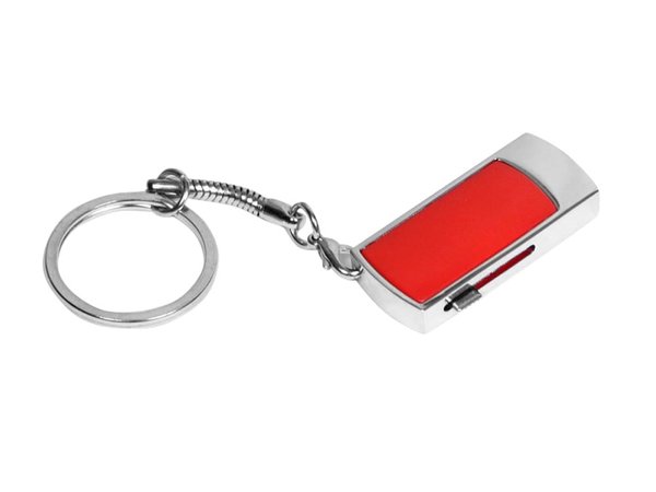 USB 2.0- флешка на 32 Гб с выдвижным механизмом и мини чипом - USB 2.0- флешка на 32 Гб с выдвижным механизмом и мини чипом