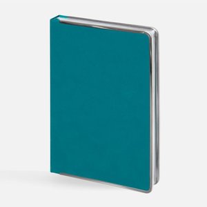 ежедневник metal frame на заказ, датированный, бирюзовый