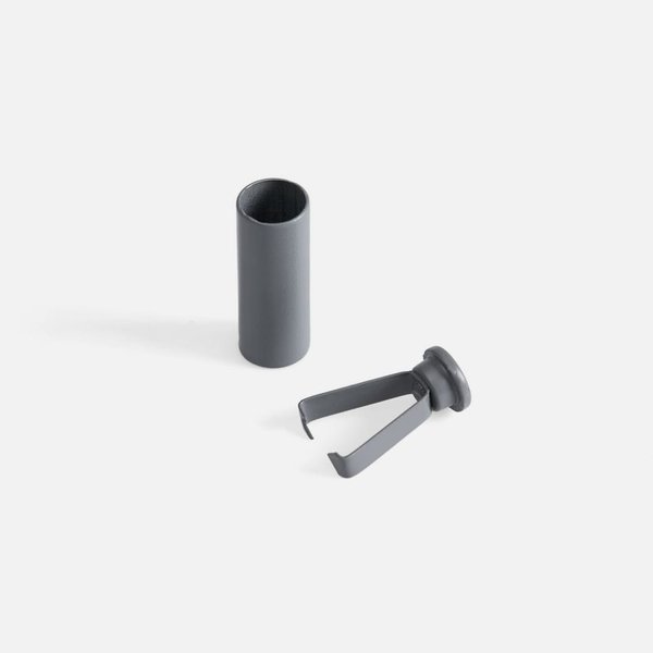 Наконечник для шнурка Nozzle, ver.2, серый