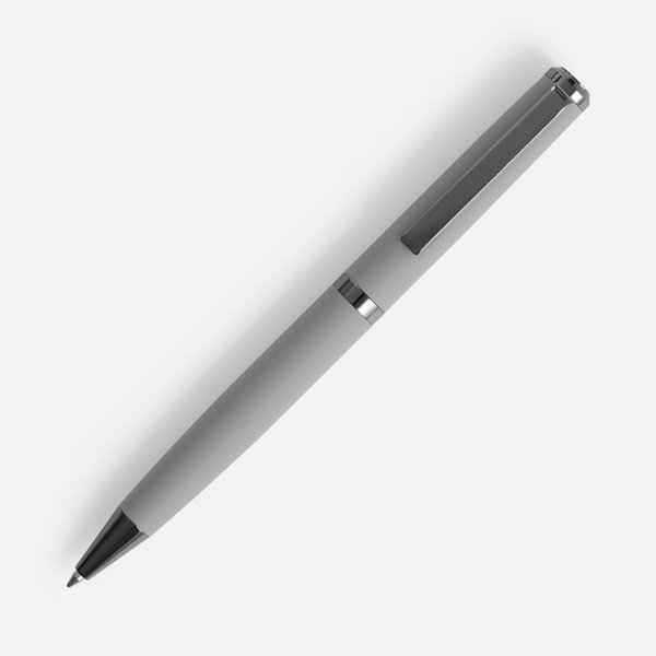 Ручка шариковая Inkish Gunmetal в футляре, серая
