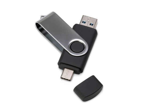 USB3.0/USB Type-C флешка на 32 Гб «Квебек C» - USB3.0/USB Type-C флешка на 32 Гб «Квебек C»