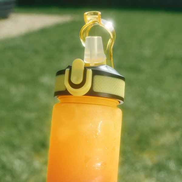Бутылка для воды Флип мини (Flip mini), желтая