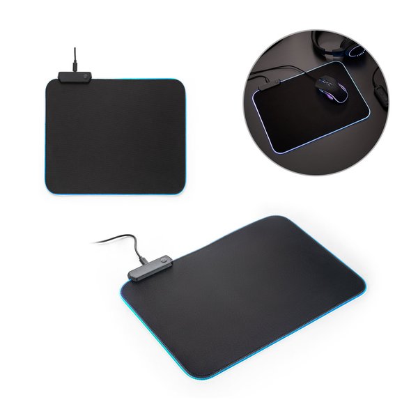 Коврик для мыши THORNE с RGB-подсветкой - Коврик для мыши THORNE с RGB-подсветкой