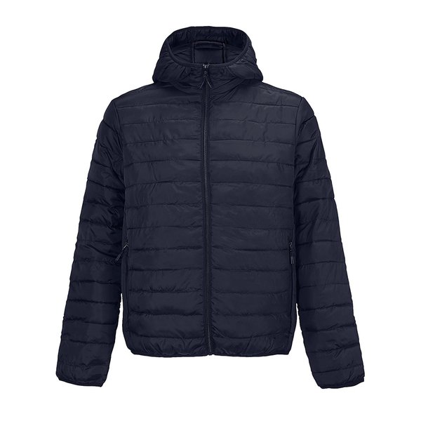 Куртка мужская "STREAM HOODED" 280 Т - Куртка мужская "STREAM HOODED", тёмно-синий, 3XL, таффета 280 Т, 100% полиэстер