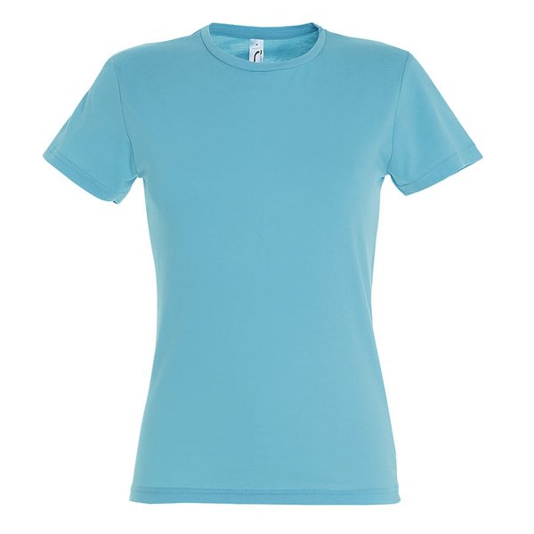 Футболка женская REGENT MISS 150 - Футболка женская MISS, бирюзовый, 2XL, 100% хлопок, 150 г/м2