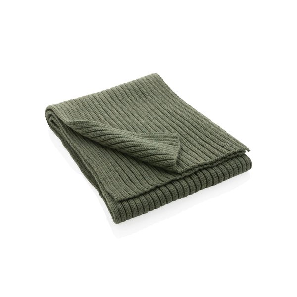 Вязаный шарф Impact из Polylana® AWARE™, 180x25 см - Вязаный шарф Impact из Polylana® AWARE™, 180x25 см