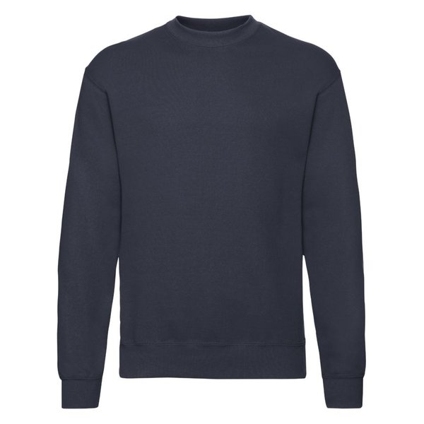 Свитшот с начесом CLASSIC SET-IN SWEAT 280 - Свитшот с начесом "Classic Set-In Sweat", глубокий темно-синий, 2XL, 80% х/б 20% полиэстер, 280 г/м2