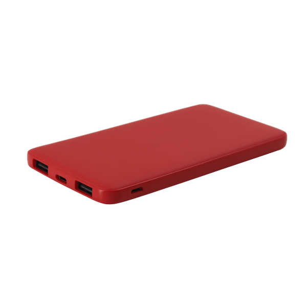 Внешний аккумулятор Bplanner Power 1 ST, софт-тач, 5000 mAh - Внешний аккумулятор Bplanner Power 1 ST, софт-тач, 5000 mAh (Красный)