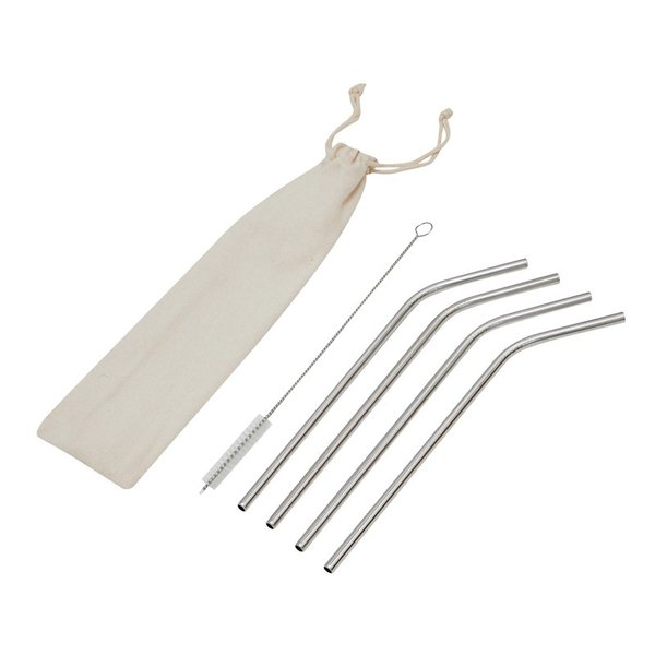 Набор трубочек из нержавеющей стали DRINK HAPPY - Набор трубочек из нержавеющей стали DRINK HAPPY