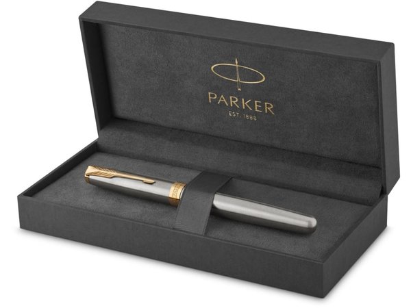 Ручка роллер Parker «Sonnet Core Stainless Steel GT» - Ручка роллер Parker «Sonnet Core Stainless Steel GT»