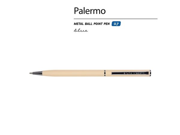 Ручка металлическая шариковая «Palermo», софт-тач - Ручка металлическая шариковая «Palermo», софт-тач