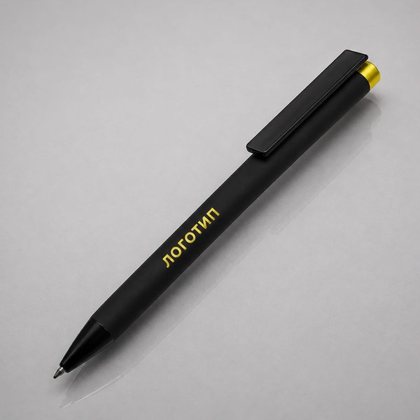 Ручка металлическая шариковая «Taper Metal» soft-touch - Ручка металлическая шариковая «Taper Metal» soft-touch