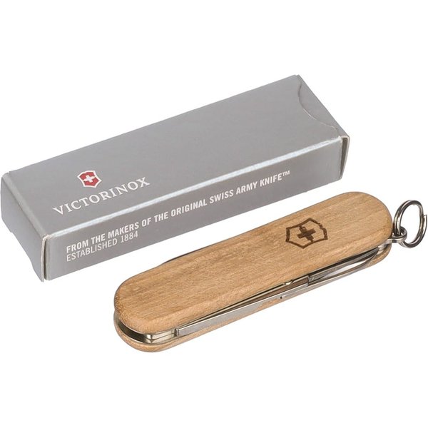 Карманный нож Victorinox Classic SD с деревянной рукояткой - Карманный нож Victorinox Classic SD с деревянной рукояткой