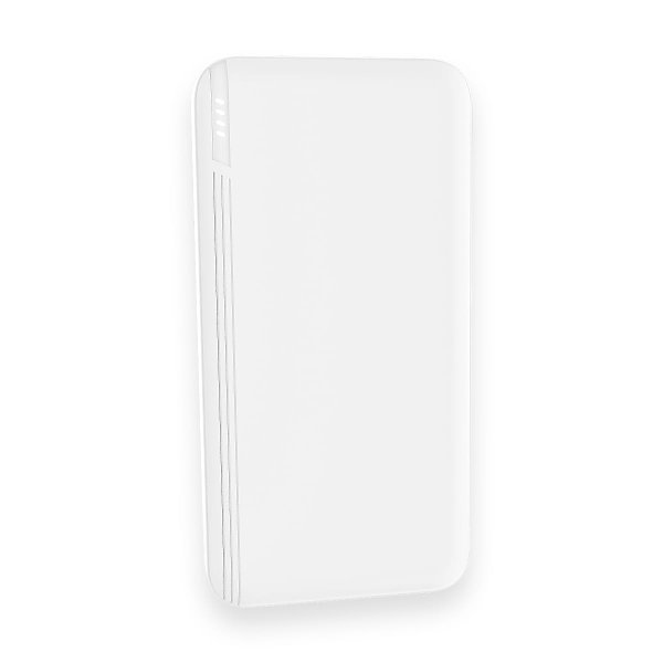 Внешний аккумулятор Optima, 10000 Mah - Внешний аккумулятор Optima, 10000 Mah, белый