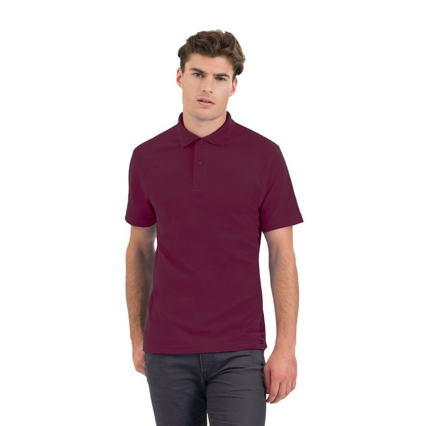 Футболка теннисная ID.001 - Футболка теннисная ID.001 бордо L