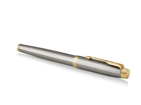 Ручка перьевая Parker «IM Metal Brushed Metal GT» - Ручка перьевая Parker «IM Metal Brushed Metal GT»