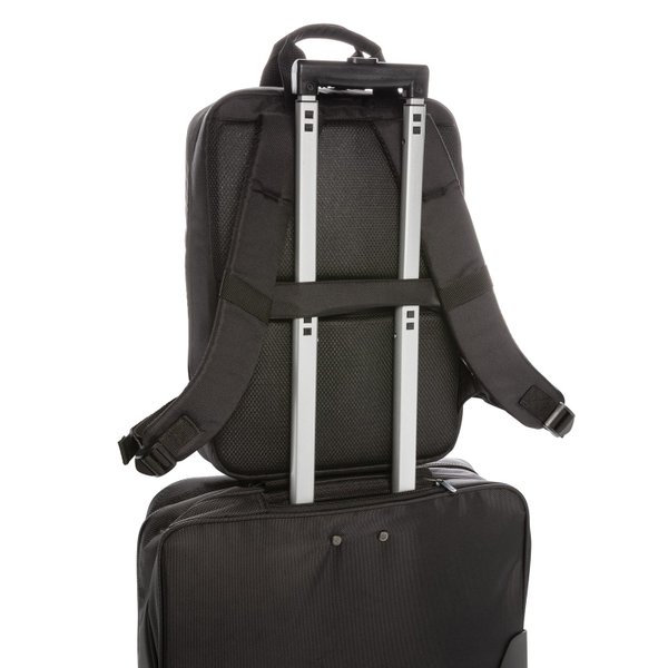 Рюкзак Soho business из RPET (без содержания ПВХ) 15" - Рюкзак Soho business из RPET (без содержания ПВХ) 15"