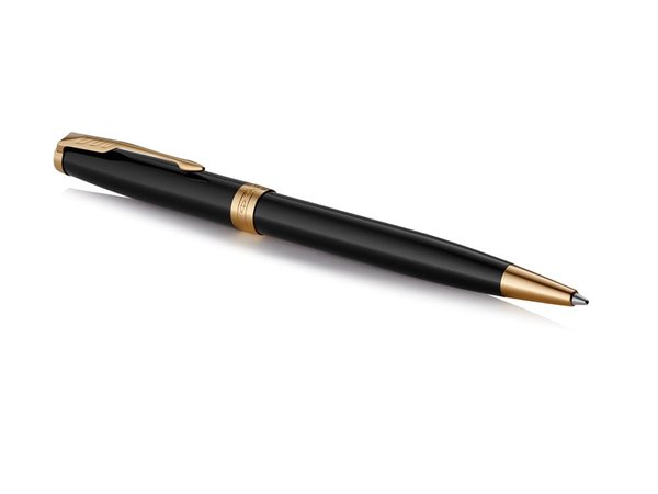 Ручка шариковая Parker «Sonnet Core Black Lacquer GT» - Ручка шариковая Parker «Sonnet Core Black Lacquer GT»