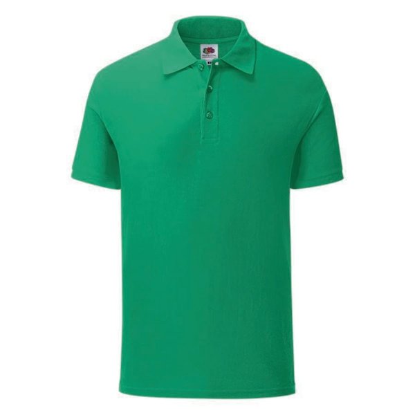 Поло мужское ICONIC POLO 170 - Поло "Iconic Polo", зеленый, 2XL, 100% х/б, 180 г/м2