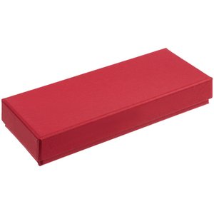 коробка notes с ложементом для ручки и флешки, красная
