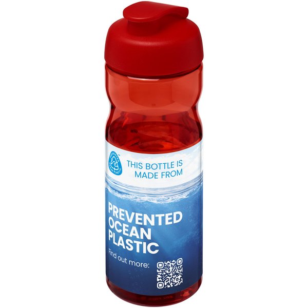 Спортивная бутылка H2O Active® Eco Base 650 мл с откидной крышкой - Спортивная бутылка H2O Active® Eco Base 650 мл с откидной крышкой