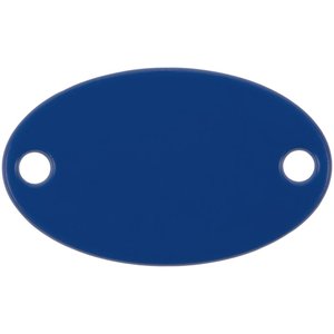 шильдик металлический alfa oval, синий