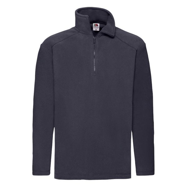 Толстовка мужская "Half Zip Fleece" - Толстовка "Half Zip Fleece", глубокий темно-синий_M, 100% п/э, 250 г/м2