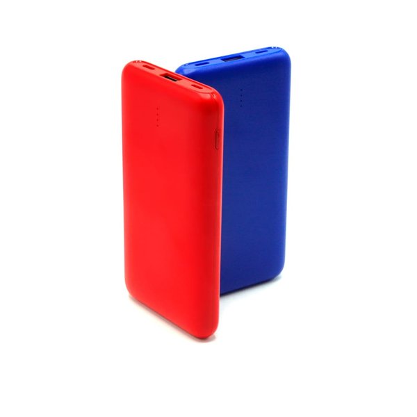 Внешний аккумулятор Saming, 10000mAh - Внешний аккумулятор Saming, 10000mAh, красный