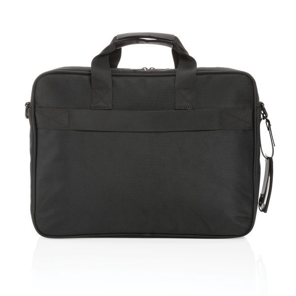 Сумка для ноутбука Swiss Peak Voyager из RPET AWARE™, 15,6" - Сумка для ноутбука Swiss Peak Voyager из RPET AWARE™, 15,6"