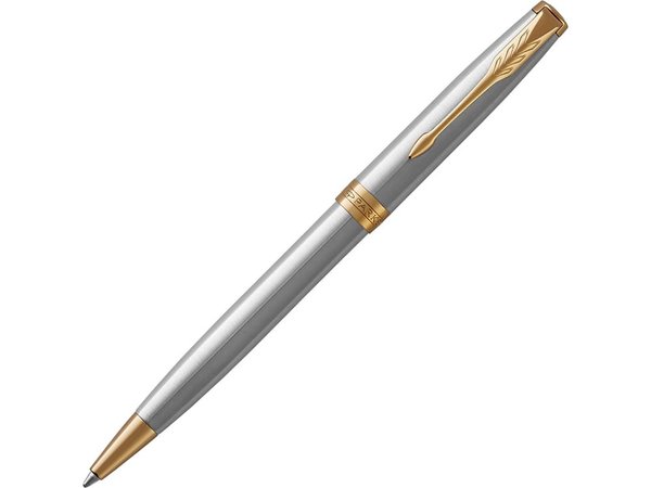 Ручка шариковая Parker «Sonnet Core Stainless Steel GT» - Ручка шариковая Parker «Sonnet Core Stainless Steel GT»